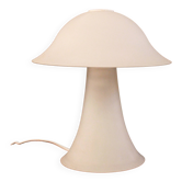 Lampe italienne Murano des années 70 en verre blanc