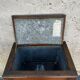 American icebox in oak and zinc – early 20th century