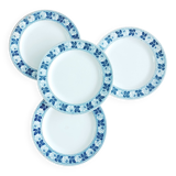 Set of 4 Waechtersbach dessert plates