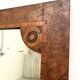 Pair of antique Art Deco mirror doors