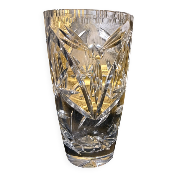 Vase en cristal