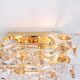 1 of 2 Superb Extra Large Crystal Wall Sconce by Kinkeldey, Germany, 1970s