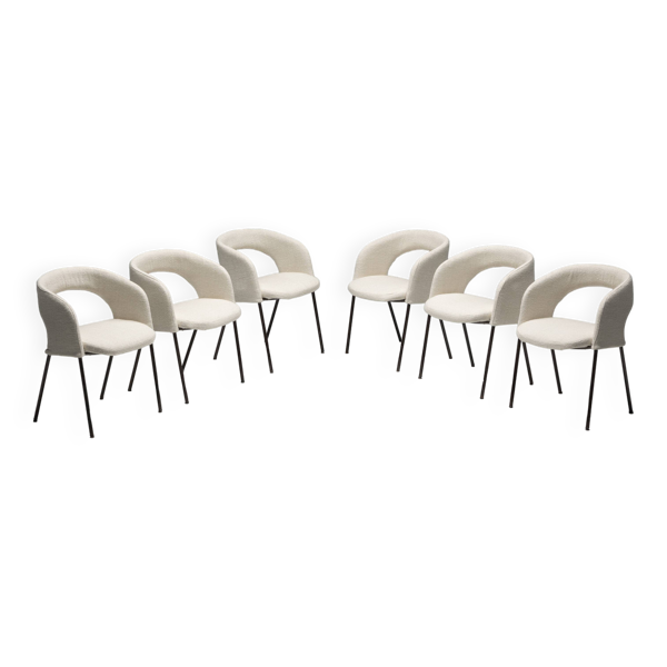 Chaises de salle à manger par Gastone Rinaldi pour Rima, Italie, années 1950
