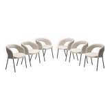 Dining chairs by Gastone Rinaldi for Rima, Italy, 1950s