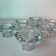 6 reversible candle holders design K and M Hagberg