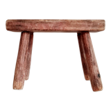 Mini wooden farmhouse bench