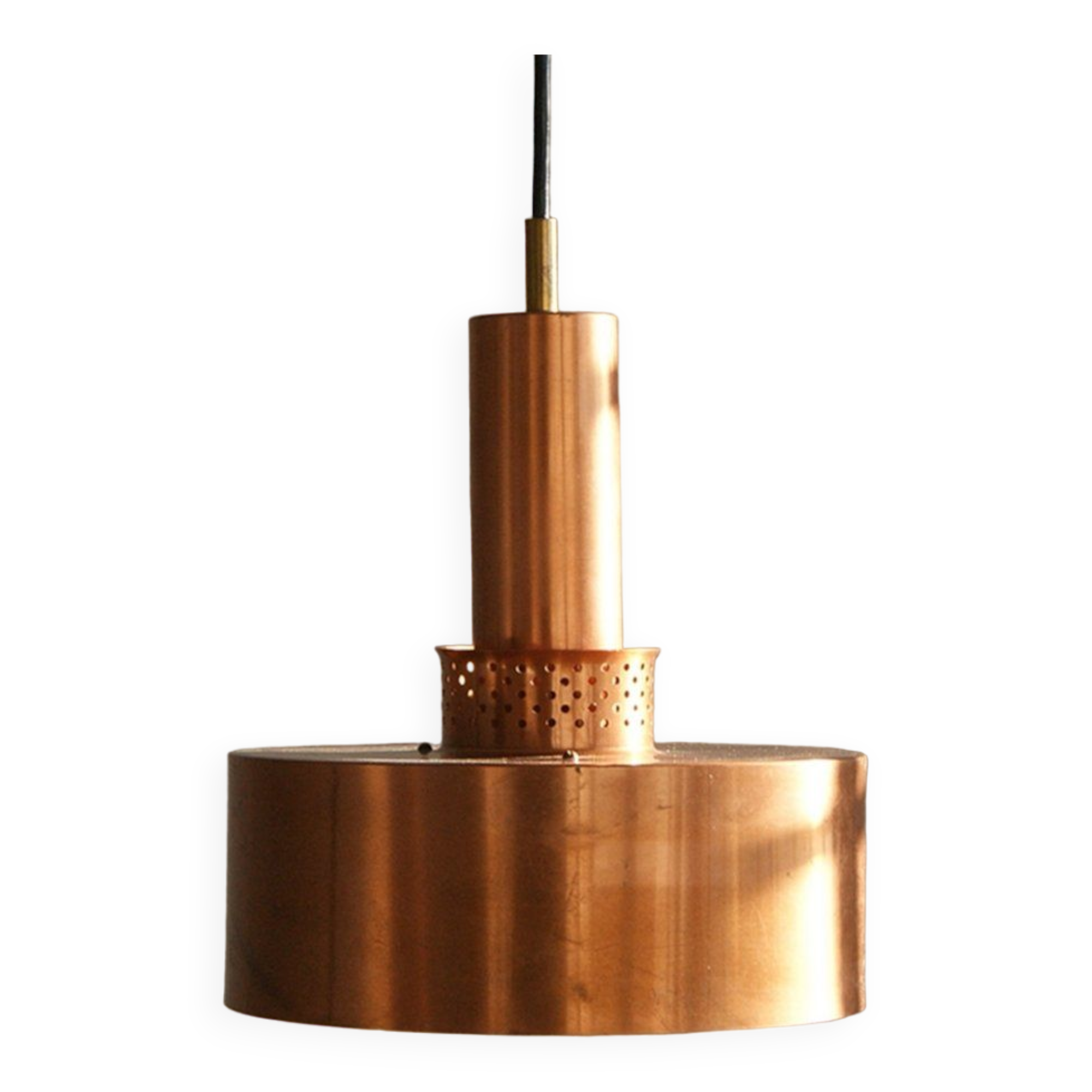 Copper T292 Ceiling Lamp by Hans-Agne Jakobsson for Hans-Agne Jakobsson Ab Markaryd, 1950s
