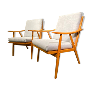 Paire de fauteuils Ton
