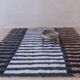 Tapis Contemporain à Rayure - 300 x 253 cm