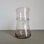 Bubble glass vase from Biot, France | Hand-blown vintage