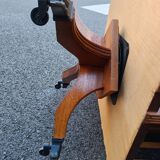 Old vintage English revolving bookcase