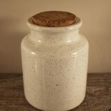 Mustard pot glazed stoneware ciné cork stopper