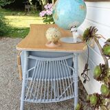 Vintage wicker desk
