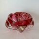 Pink Bowl by Jozef Hospodka for Chribska Sklarna, 1960s
