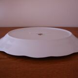 Long dish in fine white porcelain (Creation A. Deshoulières)
