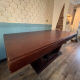 Art deco style dining table Padauk wood