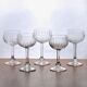 Verres à vin anciens Villeroy & Boch 'Treveris' en cristal soufflé bouche