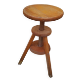 Vintage artist workshop screw stool