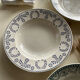 Mix and match old deep plates.