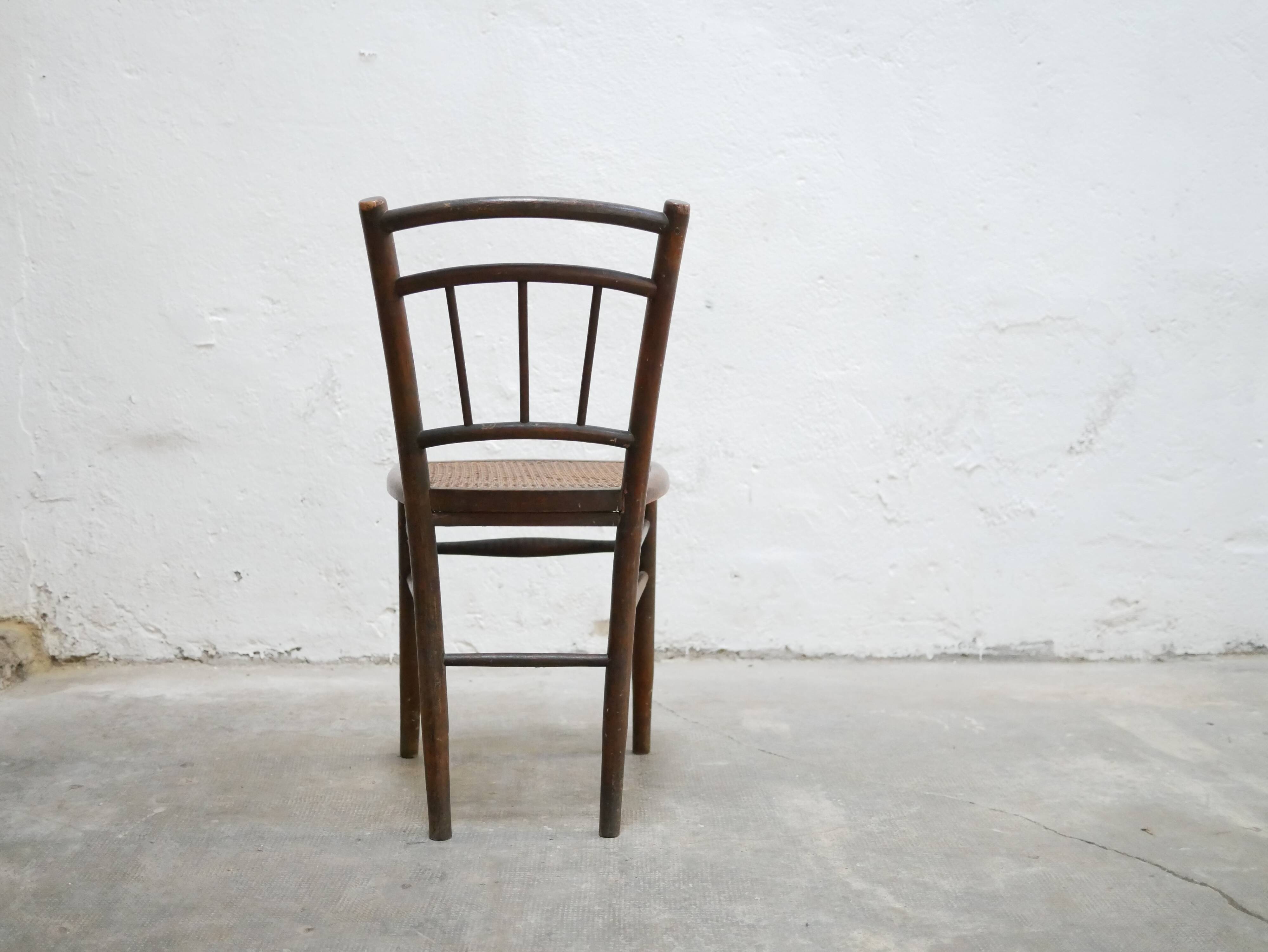 Chaise bistrot vintage cannée