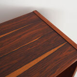 Bibliothèque en palissandre, design danois, années 1970, production: Hundevad