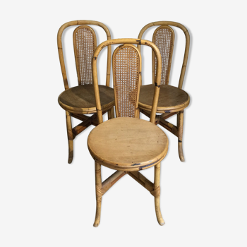 Vintage rattan chairs
