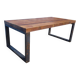 Industrial Wood-Metal Table
