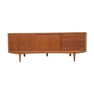 Scandinavian enfilade, 1950 design, vintage teak