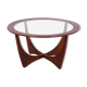 Round teak Astro coffee table by Victor Wilkins for G-Plan, 1950