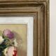 Painting, still life with wildflowers by surgeon 20th century