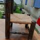 Chaise basse campagnarde