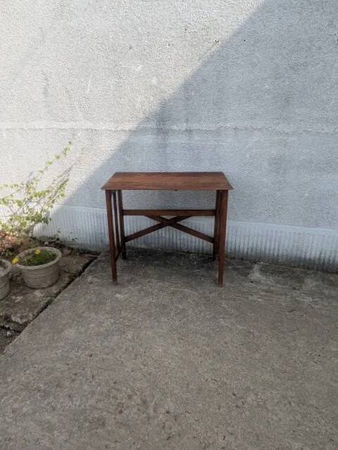 Oak children's desk or side table