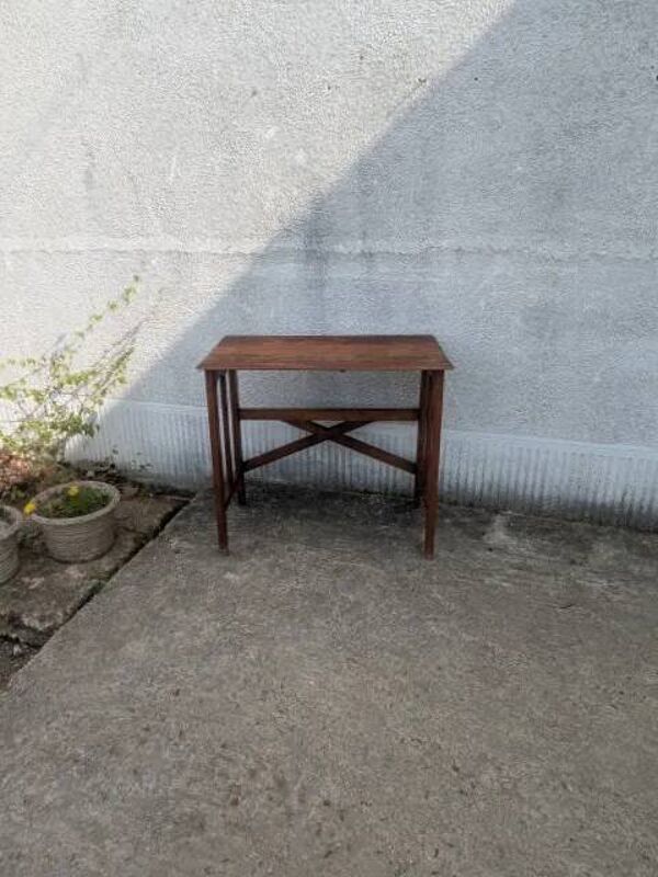 Bureau enfant, table d'appoint en chêne