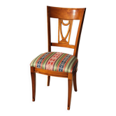 Vintage wooden office chair from the 1970s.