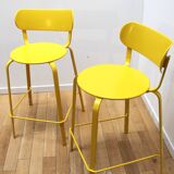 Pair of Stil high stools, LaPalma