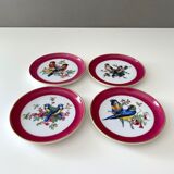 Vintage wall plates, birds, Kaiser AK Germany