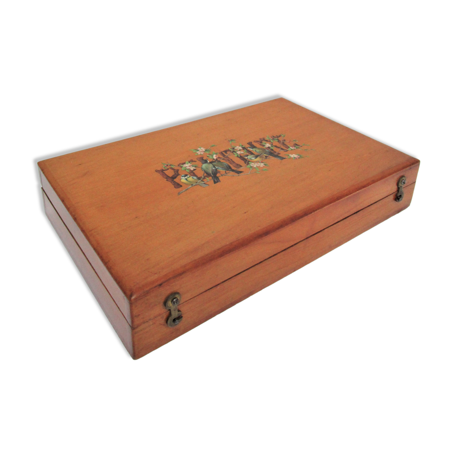 Early 20th-century bourgeois watercolor box