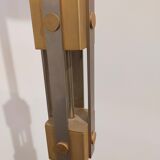 Floor lamp in chrome and brass metal 1970