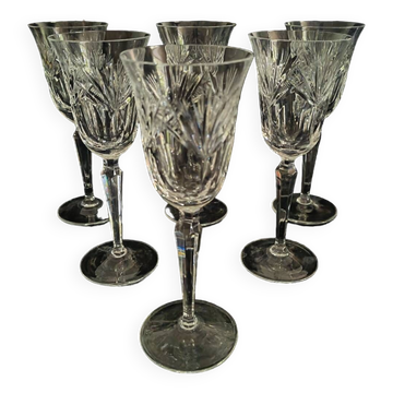 Cut Champagne flutes