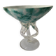 Large blown glass bowl attributed to Jozefina Krosno