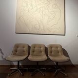 3 Pollock armchairs for Strafor
