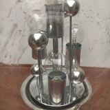 Planet Table Lamp Large Sphere from the German Space Age Mid-Century by Doria Leuchten, 1970s