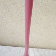 Single flower vase in pink opaline