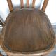 Pair of bistro Mahieu and Fischel bentwood chairs