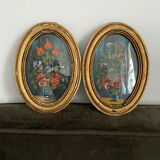 Duo medallion frame