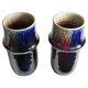 Scandinavian Modern Ceramic Vases, Sylvia Leuchovius, Rörstrand 1976,  Set of 2