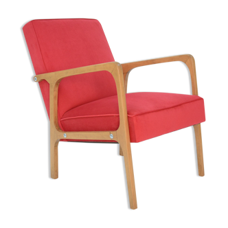 Fauteuil kadr framboise