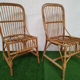 4 rattan chairs