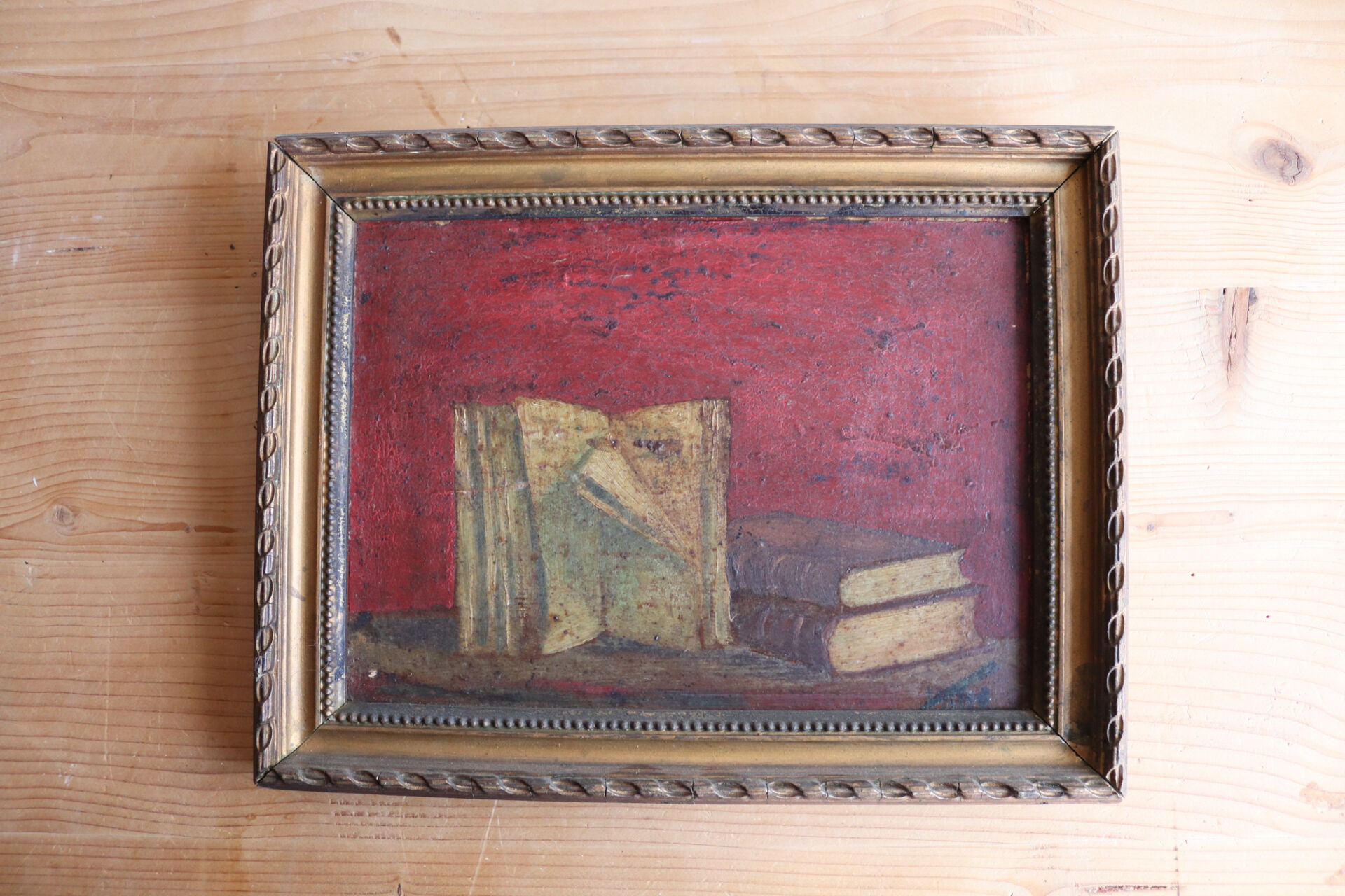 Still Life with Old Books