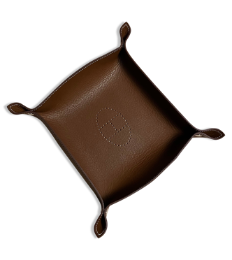 Vide poche cuir Hermès